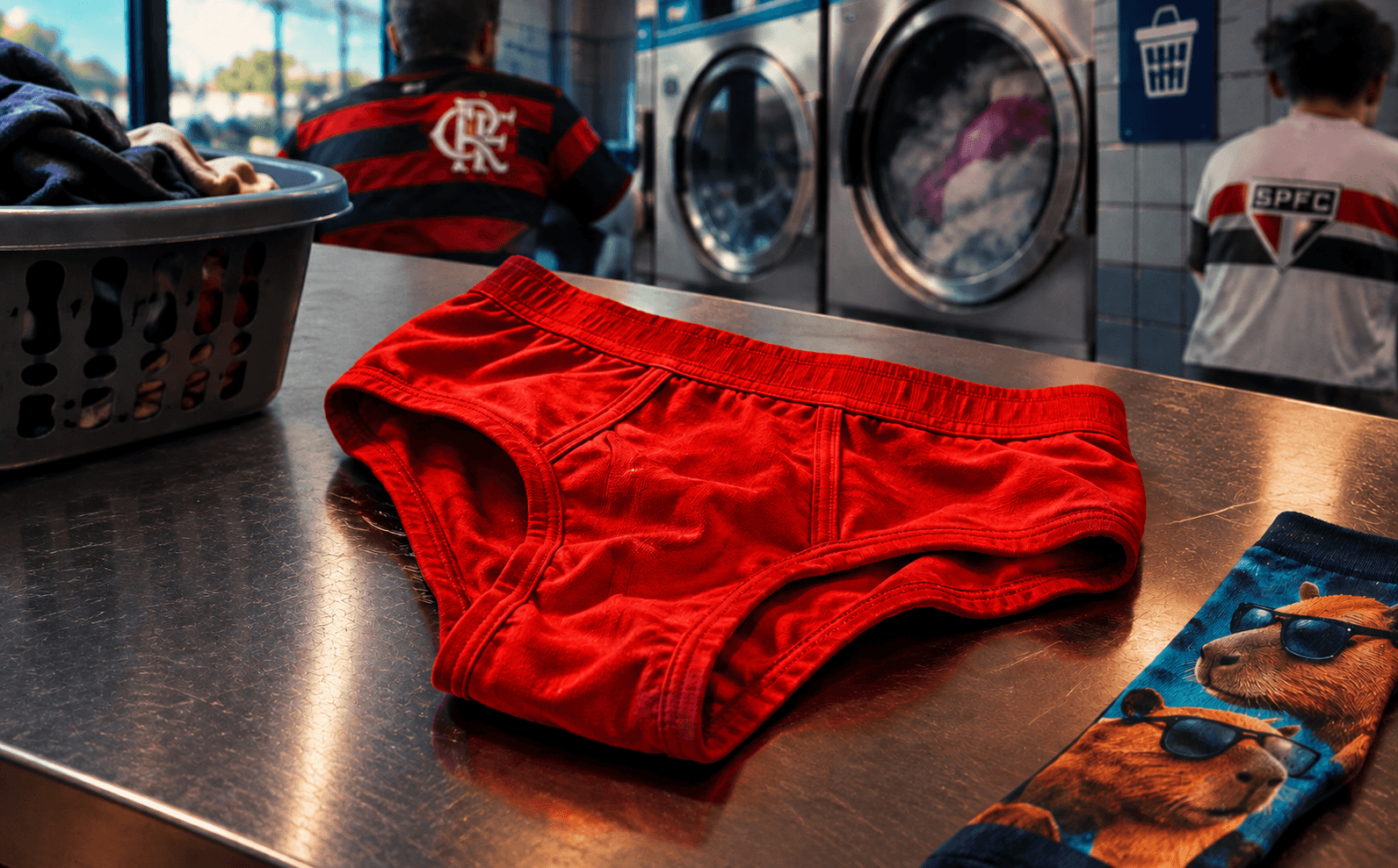 O sequestro da cueca vermelha